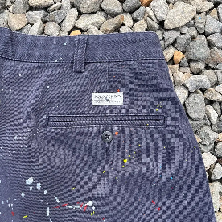[BUNJANG] Polo Ralph Lauren Painting Remake Pants / 폴로 랄프로렌 페인팅 리메이크 팬츠 (실측확인)