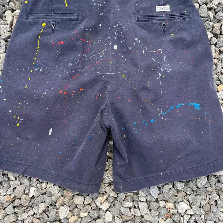 [BUNJANG] Polo Ralph Lauren Painting Remake Pants / 폴로 랄프로렌 페인팅 리메이크 팬츠 (실측확인)