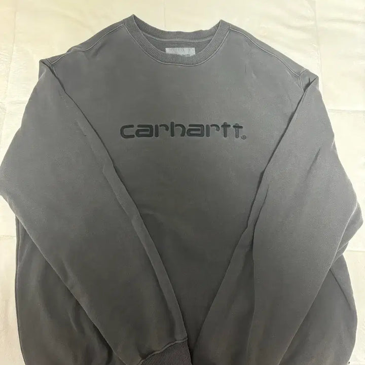 [BUNJANG] Carhartt WIP Charcoal Gray Sweatshirt / 칼하트 WIP 맨투맨  차콜 그레이 Carhartt