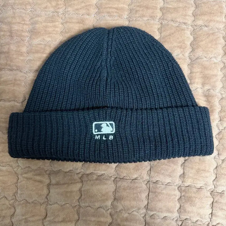 [BUNJANG] New York Yankees Black Beanie / 뉴욕 양키스 블랙 비니