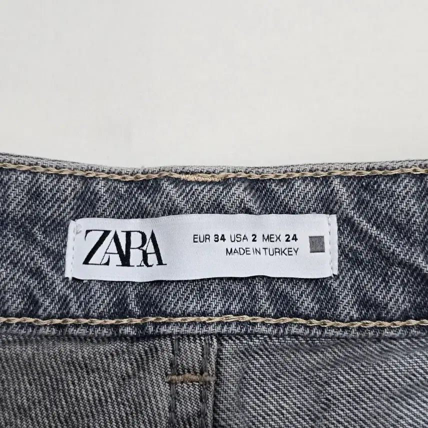 [BUNJANG] ZARA Denim Pants / 자라 데미지 워싱 데님 팬츠