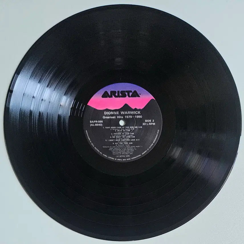 [BUNJANG] Dionne Warwick Greatest Hits LP / LP Dionne Warwick - Greatest Hits