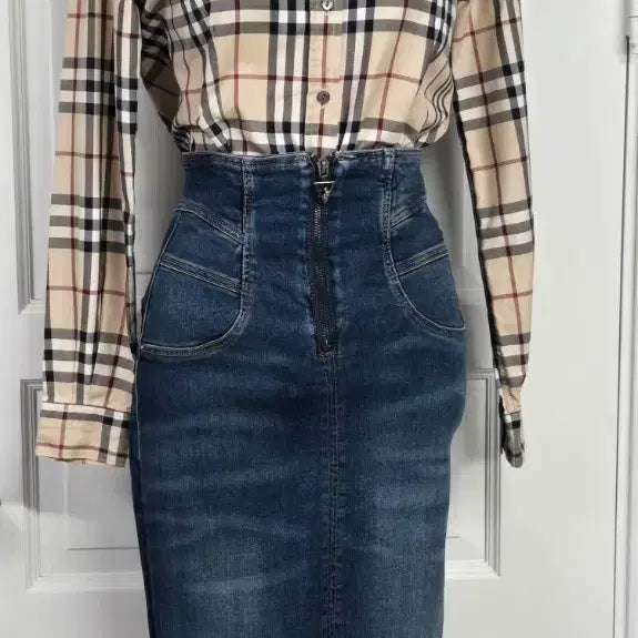 [BUNJANG] Burberry London Nova Check Shirt / 버버리 런던 체크셔츠