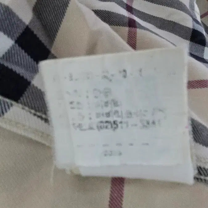 [BUNJANG] Burberry London Nova Check Shirt / 버버리 런던 체크셔츠