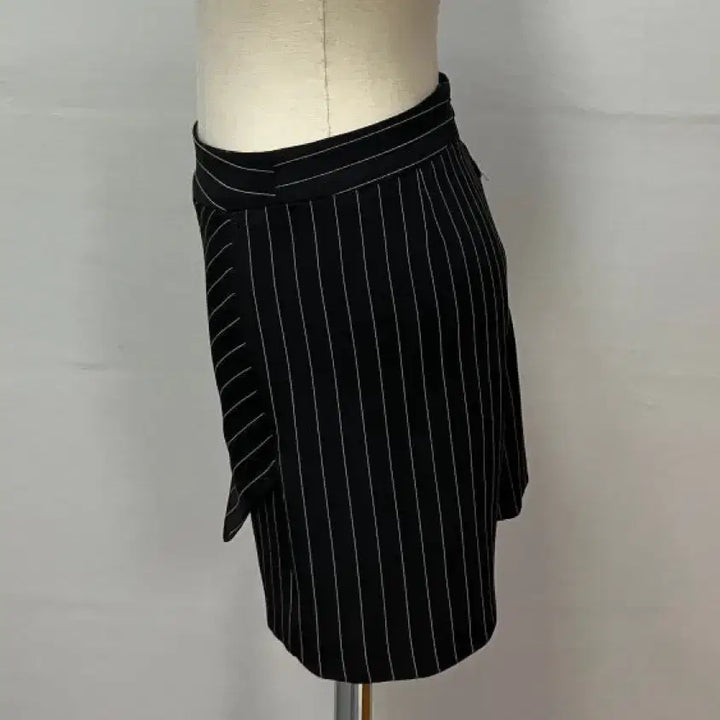 [BUNJANG] Striped Suit Skirt Pants / 스트라이프 정장 치마바지