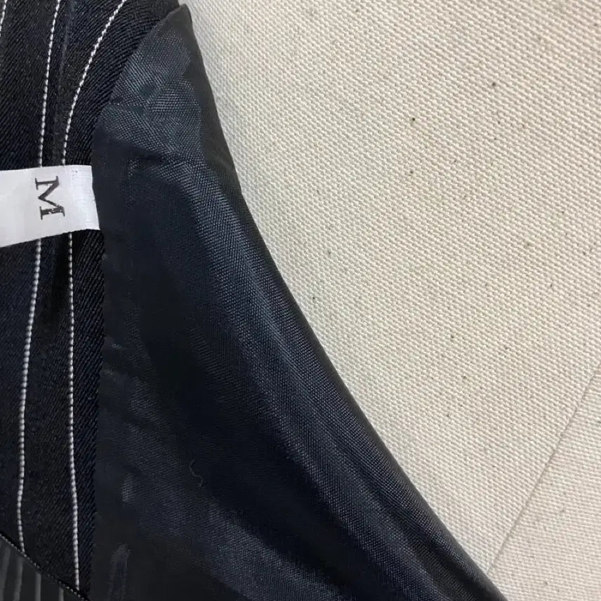 [BUNJANG] Striped Suit Skirt Pants / 스트라이프 정장 치마바지