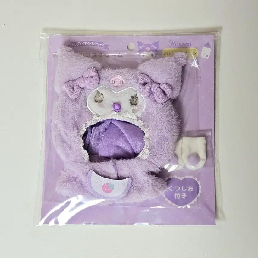 [BUNJANG] Sanrio Kuromi 10cm Idol Baby Doll Outfit / 산리오 엔조이 아이돌 베이비 쿠로미 10cm 인형옷 양도 판매