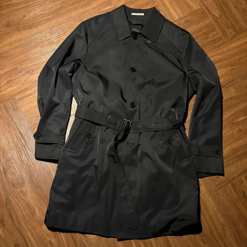 [BUNJANG] Manstar Military Belted Coat / 00S MANSTAR MILITARY BELTED COAT