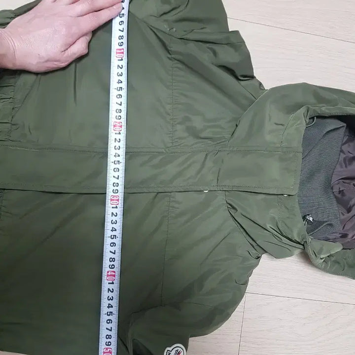 [BUNJANG] Moncler Khaki Wool Coat XS / 정품 몽클레르 코트 카키 XS 작년 신세계구입 한번착용  44~66반