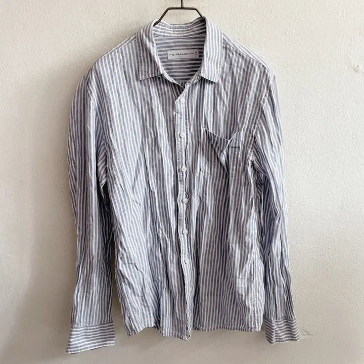 [BUNJANG] Giordano Linen Blend Shirt (L) / 남성L) 지오다노 린넨혼방 셔츠