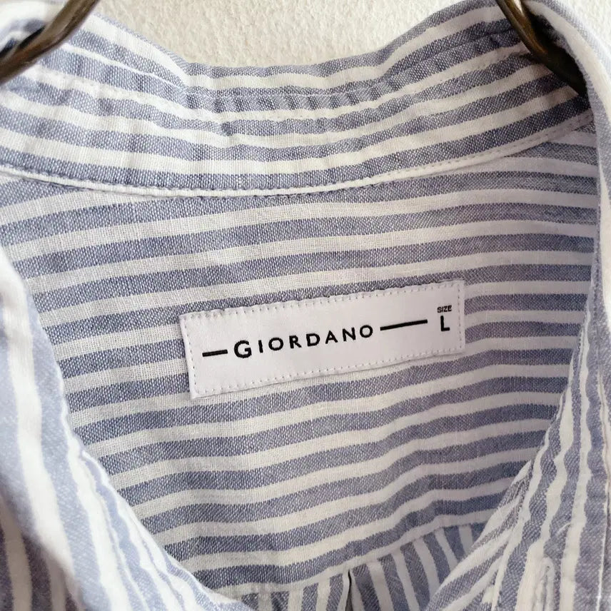 [BUNJANG] Giordano Linen Blend Shirt (L) / 남성L) 지오다노 린넨혼방 셔츠