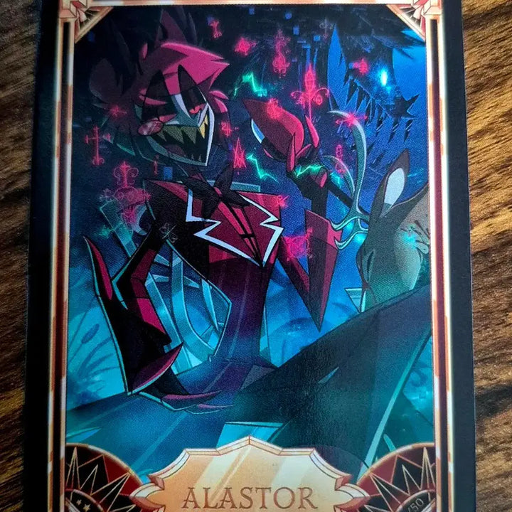 [BUNJANG] Hazbin Hotel Alastor Card Bundle Set / (운포 35) [해즈빈호텔] 알래스터 트레카 3종 일괄
