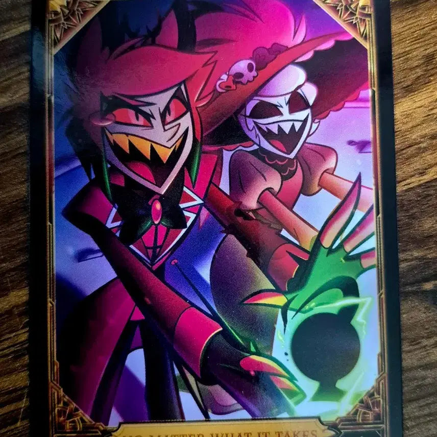[BUNJANG] Hazbin Hotel Alastor Card Bundle Set / (운포 35) [해즈빈호텔] 알래스터 트레카 3종 일괄