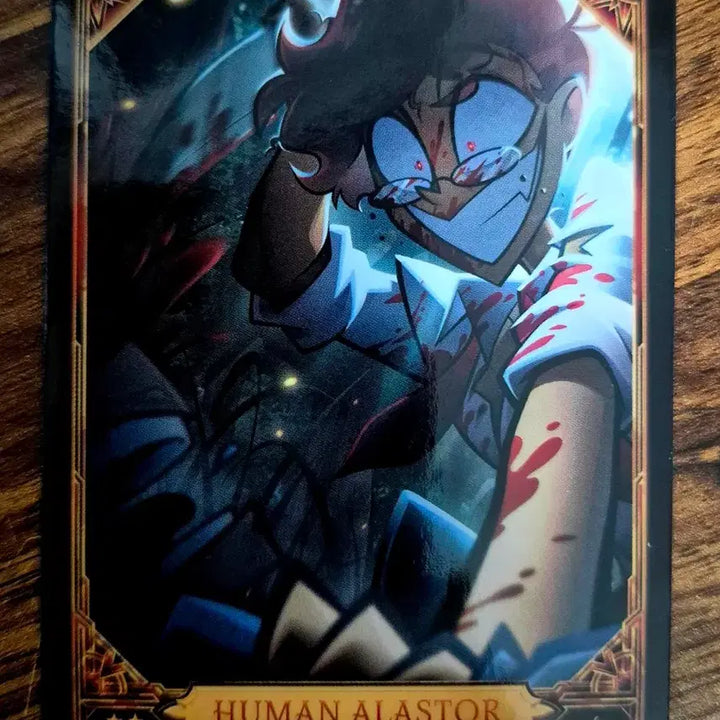 [BUNJANG] Hazbin Hotel Alastor Card Bundle Set / (운포 35) [해즈빈호텔] 알래스터 트레카 3종 일괄