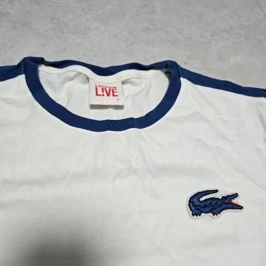 [SOLD OUT] 라코스테 라이브 배색 반팔티 4사이즈