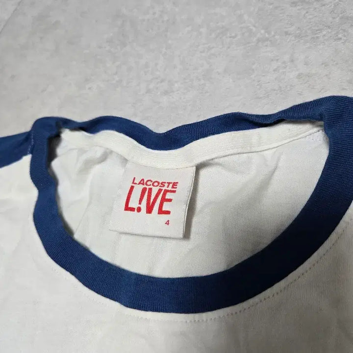 [SOLD OUT] 라코스테 라이브 배색 반팔티 4사이즈