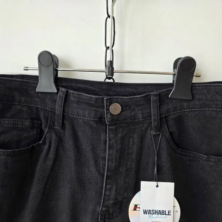 [SOLD OUT] 29)블랙 면 일자팬츠 /새제품