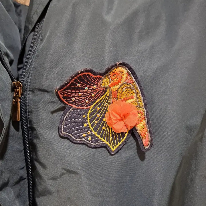 [BUNJANG] CERIA Navy Field Jacket Windbreaker / CERIA. 네이비 야상형 바람막이 점퍼