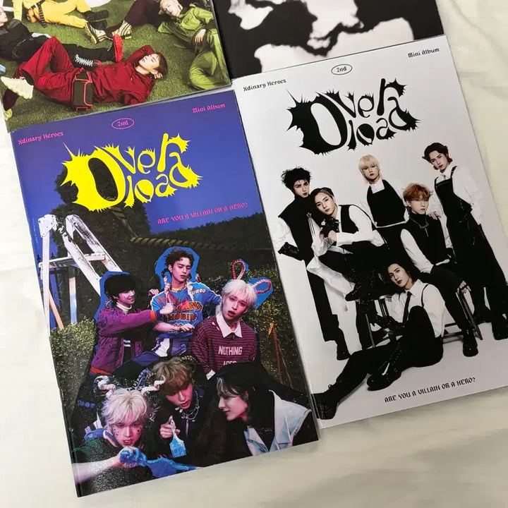 [BUNJANG] Xdinary Heroes Overload Album Bundle Set / 엑디즈 오버로드 앨범 4종 일괄 엑스디너리히어로즈 개봉앨범