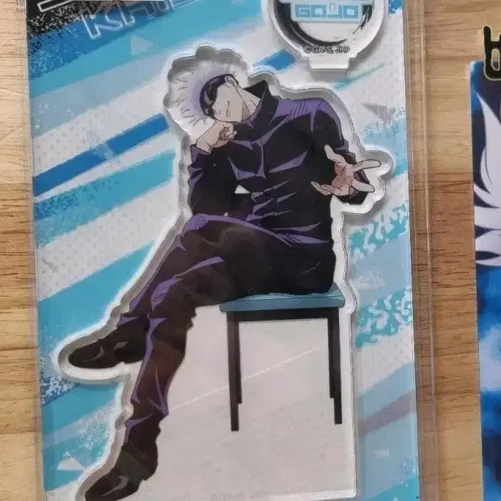 [BUNJANG] Jujutsu Kaisen Gojo Acrylic Chair / 미개봉) 주술회전 고죠 의자 아크릴