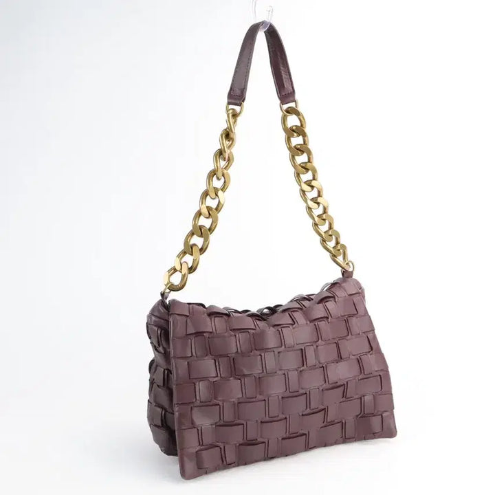 [BUNJANG] ZARA Leather Cassette Mini Shoulder Bag / 자라 레더 카세트 미니 숄더백