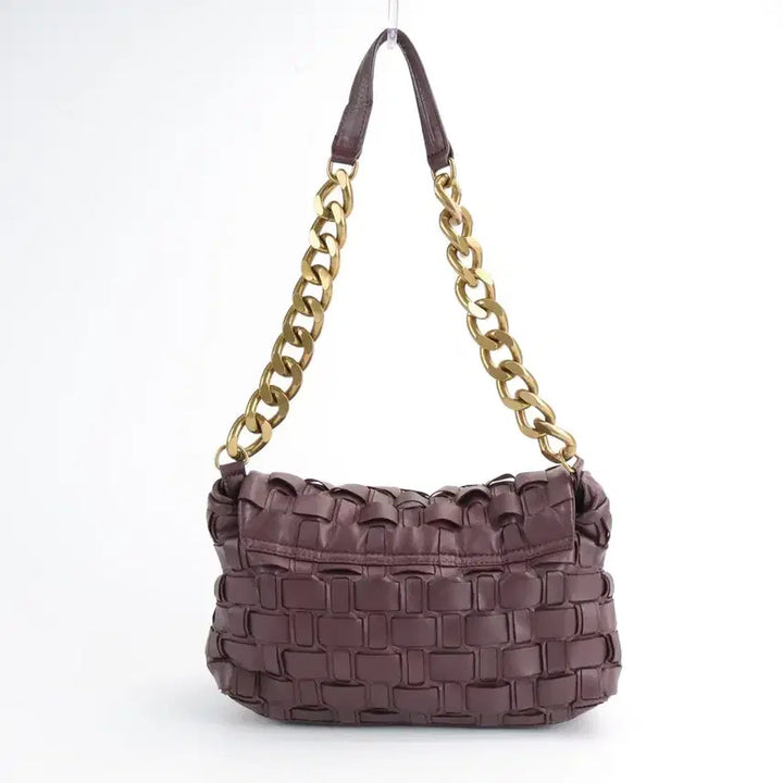 [BUNJANG] ZARA Leather Cassette Mini Shoulder Bag / 자라 레더 카세트 미니 숄더백