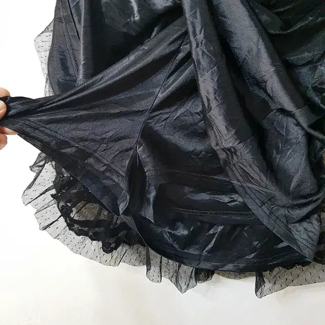 [BUNJANG] LIZ LISA Skirt Pants Black / LIZ LISA 밴딩 치마바지 블랙
