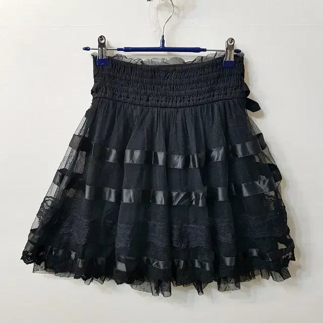 [BUNJANG] LIZ LISA Skirt Pants Black / LIZ LISA 밴딩 치마바지 블랙