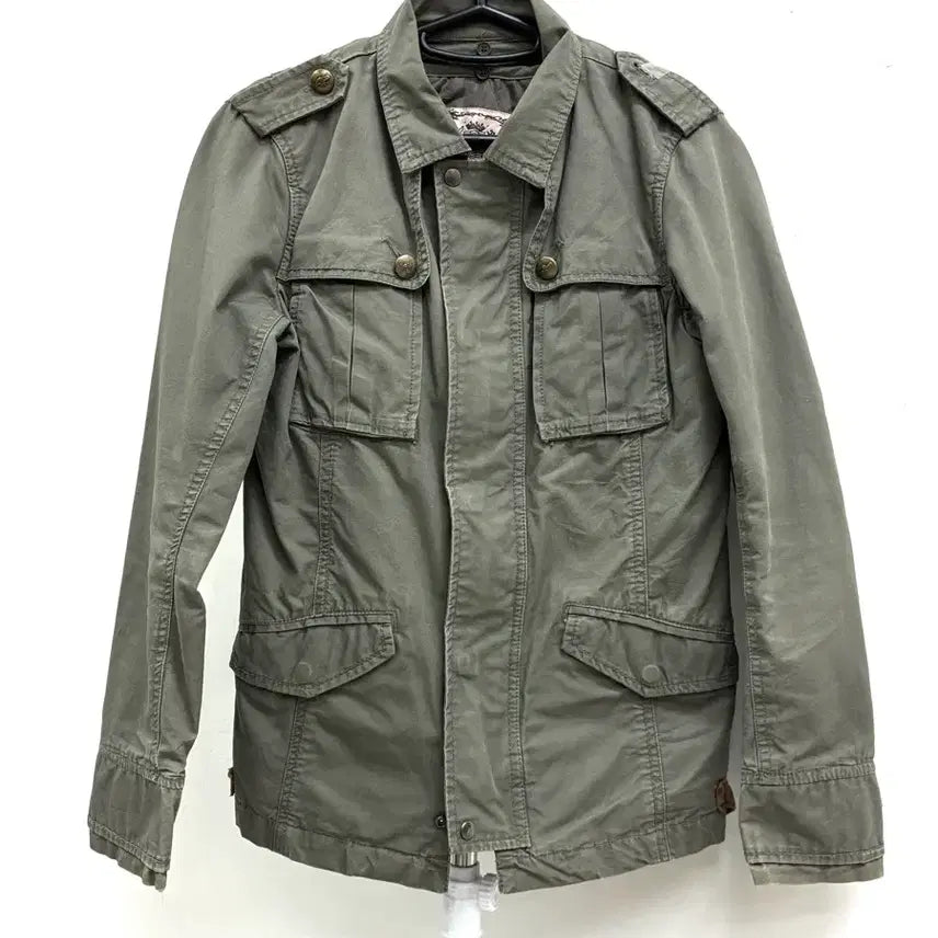 [BUNJANG] Vintage Khaki Field Jacket / 일본빈티지 카키 필드자켓 카고 y2k 워크웨어