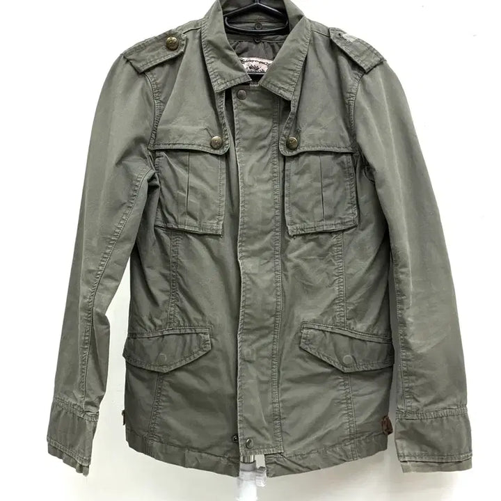 [BUNJANG] Vintage Khaki Field Jacket / 일본빈티지 카키 필드자켓 카고 y2k 워크웨어