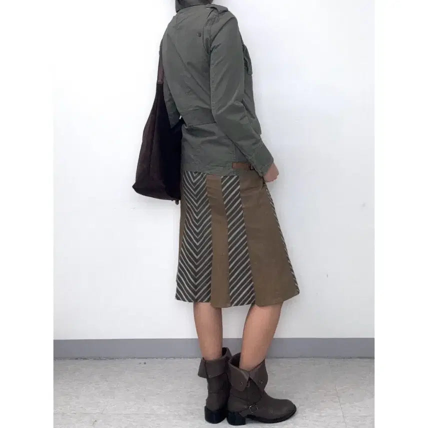 [BUNJANG] Vintage Khaki Field Jacket / 일본빈티지 카키 필드자켓 카고 y2k 워크웨어
