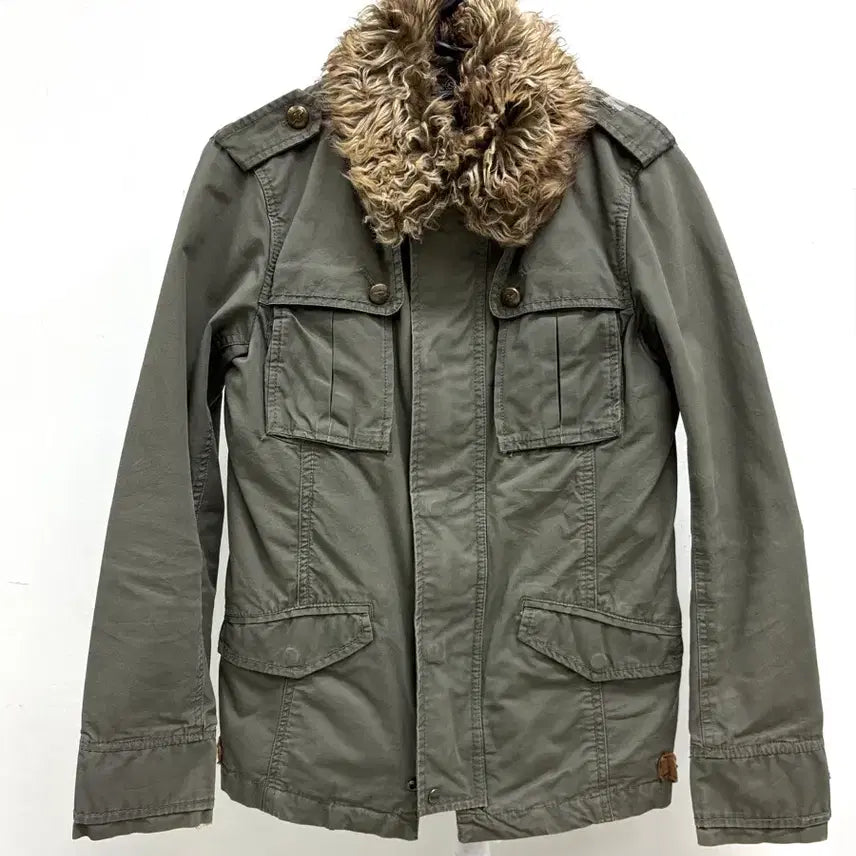 [BUNJANG] Vintage Khaki Field Jacket / 일본빈티지 카키 필드자켓 카고 y2k 워크웨어