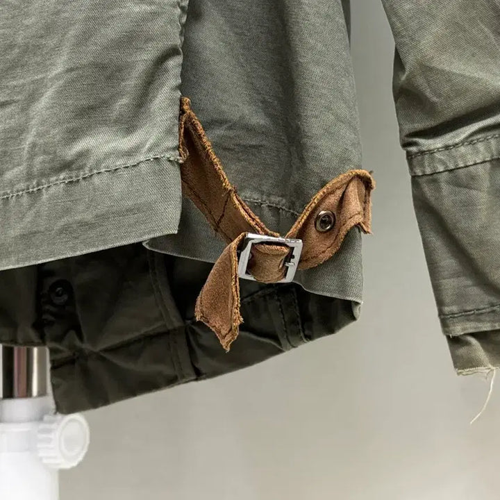 [BUNJANG] Vintage Khaki Field Jacket / 일본빈티지 카키 필드자켓 카고 y2k 워크웨어