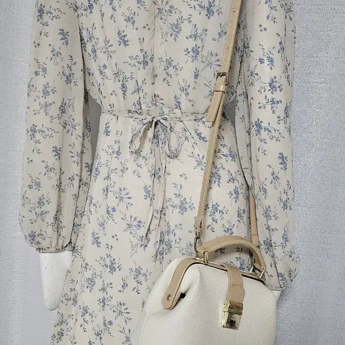 [SOLD OUT] 은은한 색감 자크 안감 원피스..