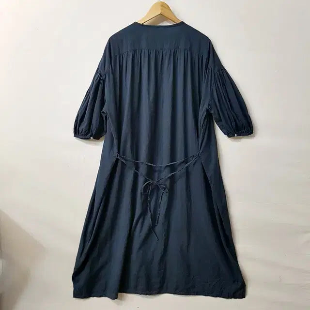 [BUNJANG] iyori Navy Cotton Dress / iyori 원피스 네이비