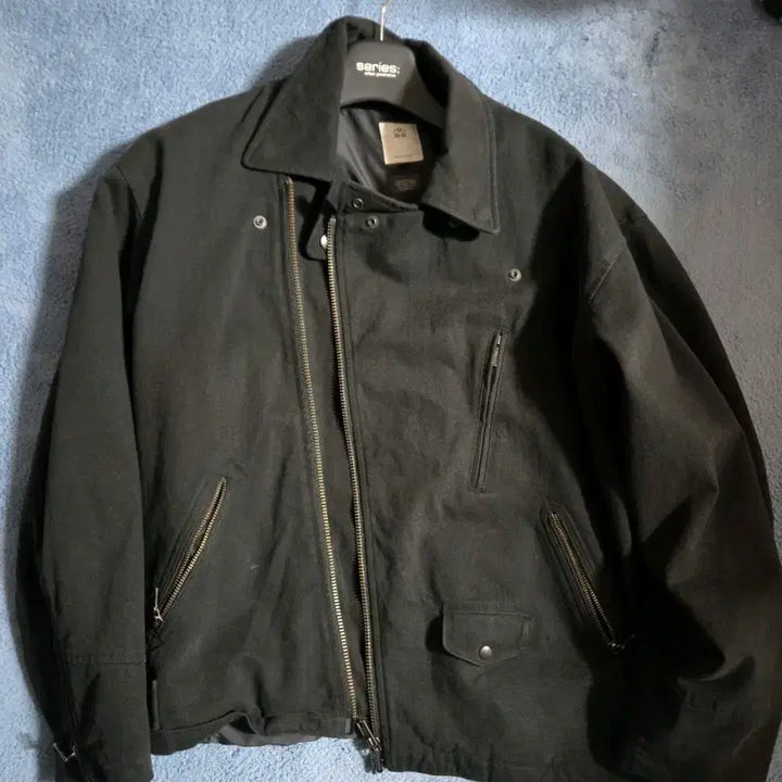 [BUNJANG] Polytelu Cotton Rider Jacket / (2) 폴리테루 코튼 라이더 자켓