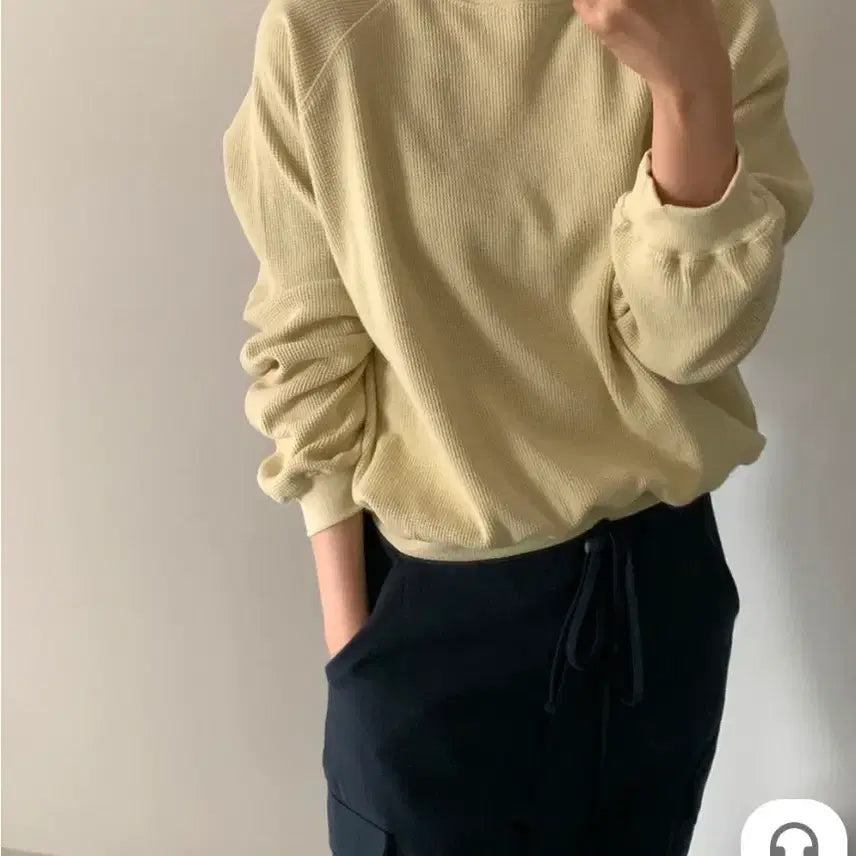 [SOLD OUT] 베리유 브라이트 와플 맨투맨 