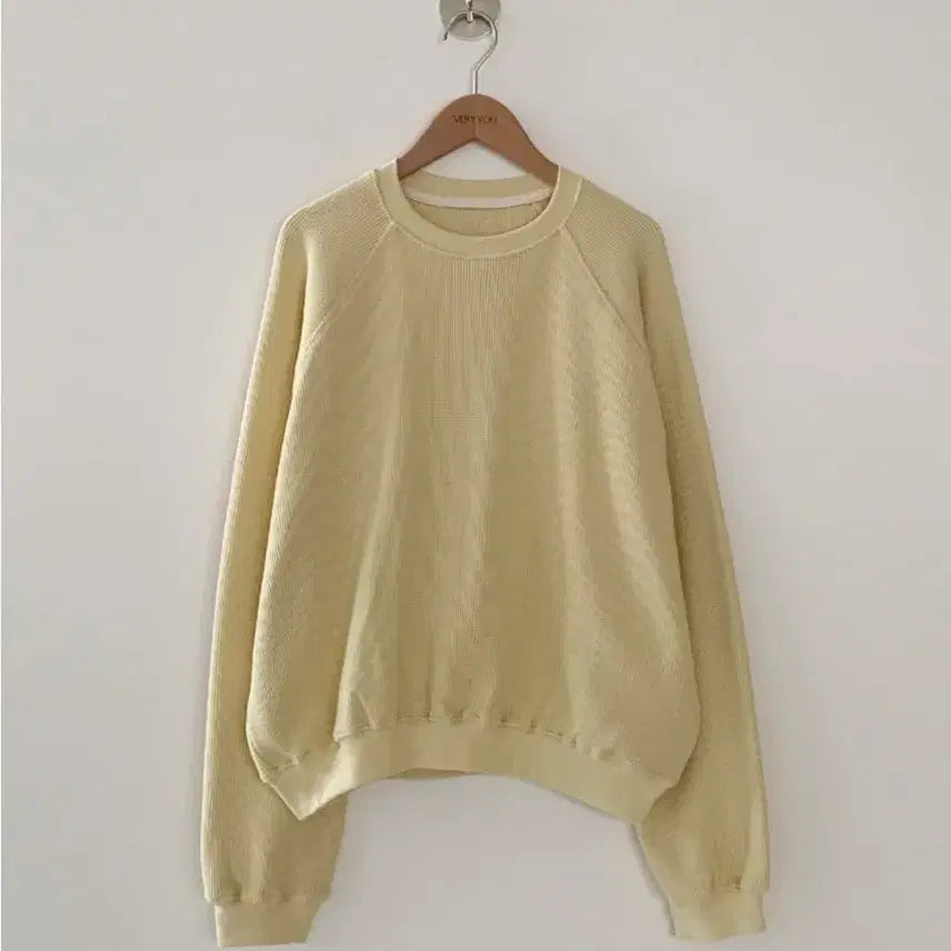 [SOLD OUT] 베리유 브라이트 와플 맨투맨 