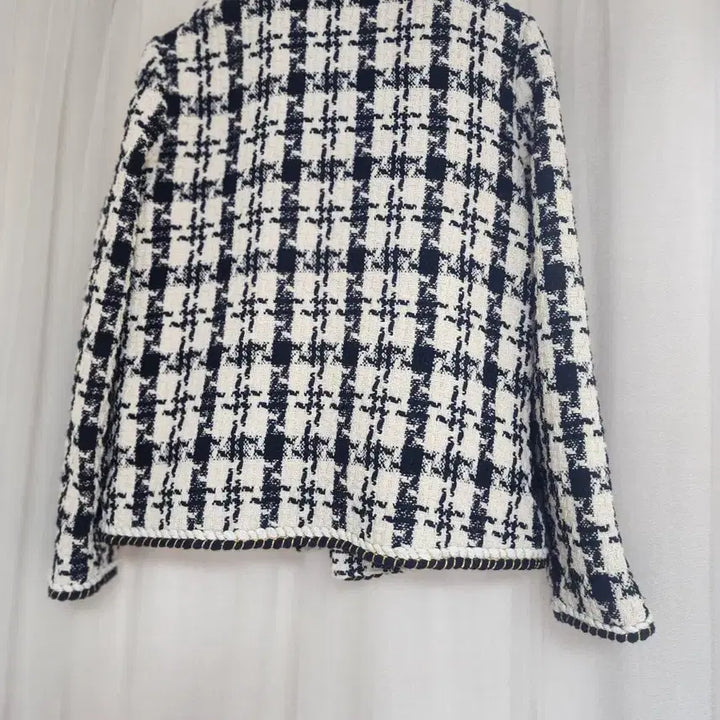 [BUNJANG] Houndstooth Tweed Jacket / 하운드투스 트위드 자켓