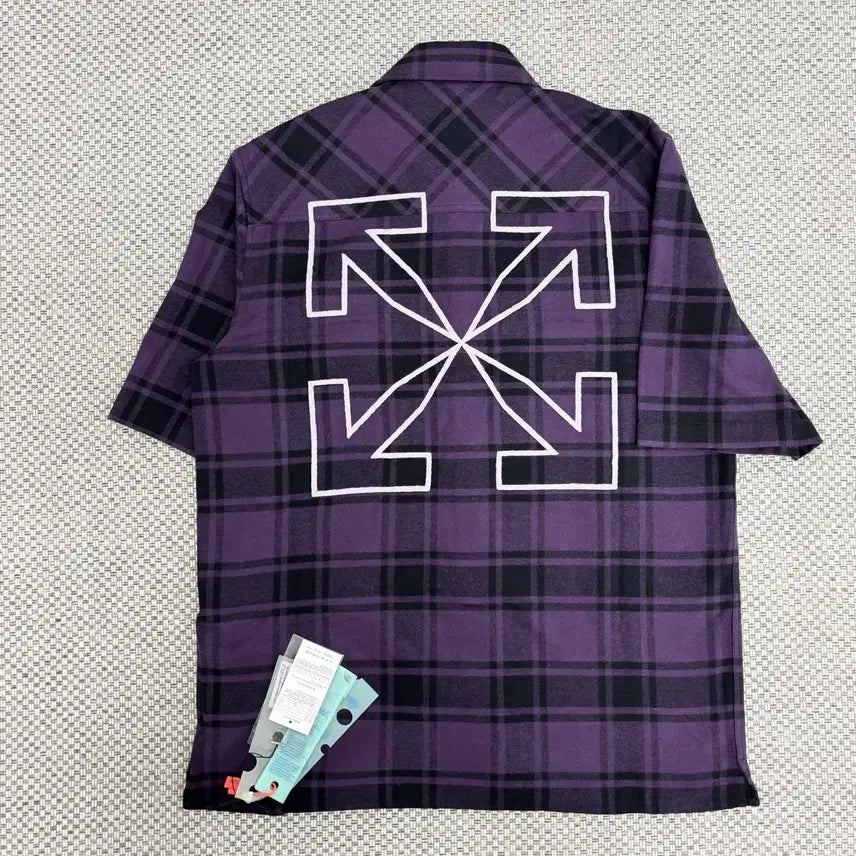 [BUNJANG] Off-White Arrow Short Sleeve Shirt / [S]오프화이트 에로우 반팔 셔츠