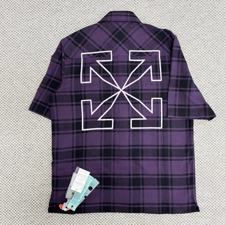 [BUNJANG] Off-White Arrow Short Sleeve Shirt / [S]오프화이트 에로우 반팔 셔츠