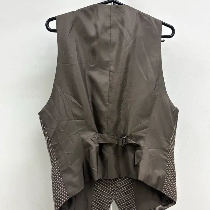 [BUNJANG] TRANS WORK Vintage Brown Wool Vest / 일본빈티지 브라운 베스트 조끼