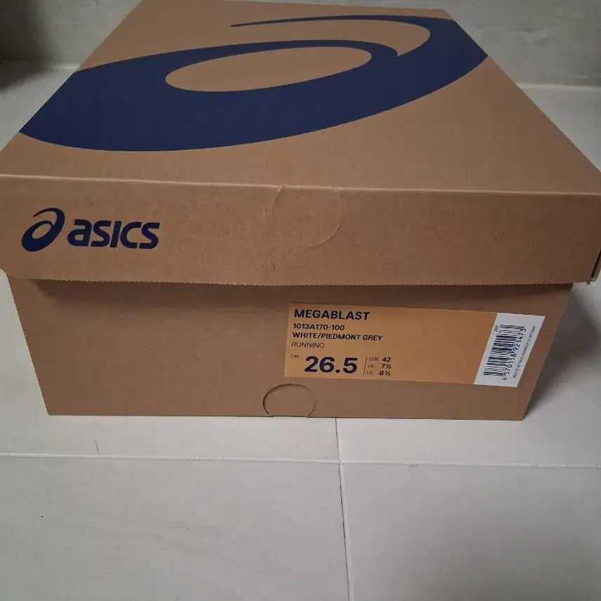 [SOLD OUT] 아식스 메가블라스트 화이트 그레이 265