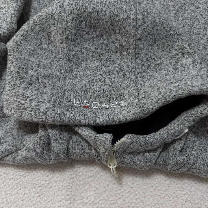[BUNJANG] Spider Fleece Hoodie Zip-up / 스파이더 후리스 후드집업