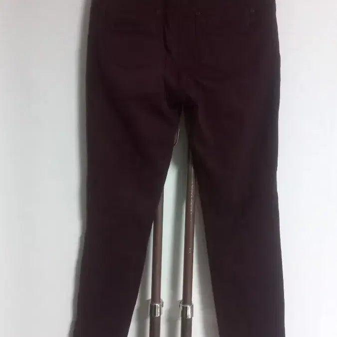[BUNJANG] Chatelaine Burgundy Spandex Pants (Size 66) / 샤트렌 진한 버건디 스판바지 66