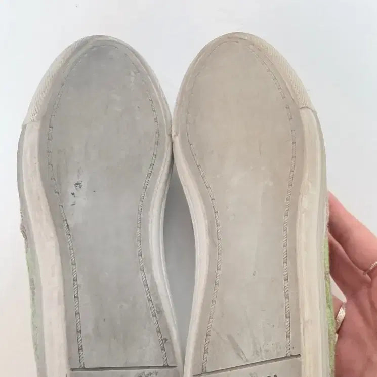 [BUNJANG] MIU MIU Floral Canvas Slip-on Sneakers / MIU MIU 미우미우 플로럴 캔버스 슬립온 스니커즈 36.5(230)
