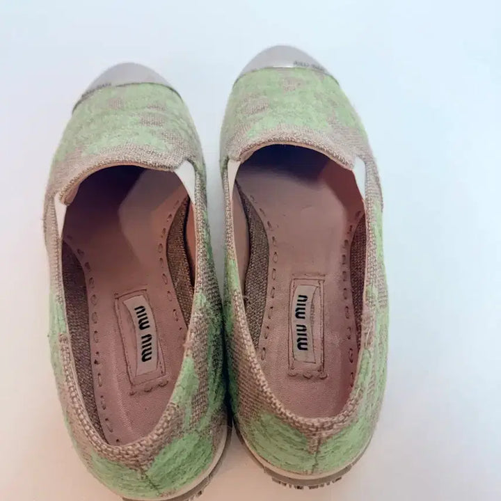 [BUNJANG] MIU MIU Floral Canvas Slip-on Sneakers / MIU MIU 미우미우 플로럴 캔버스 슬립온 스니커즈 36.5(230)