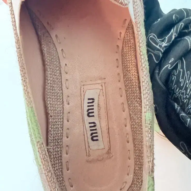 [BUNJANG] MIU MIU Floral Canvas Slip-on Sneakers / MIU MIU 미우미우 플로럴 캔버스 슬립온 스니커즈 36.5(230)