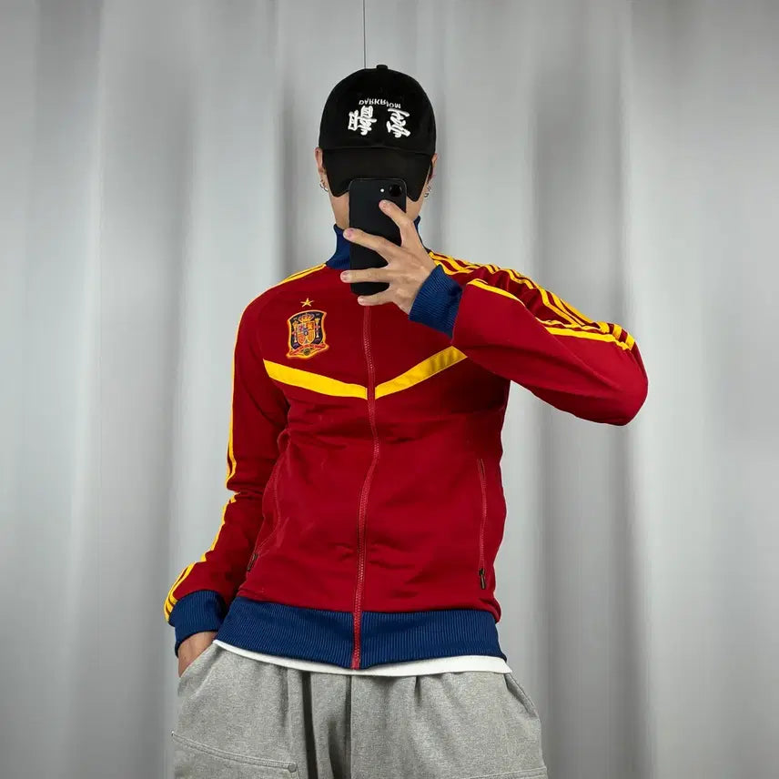 [BUNJANG] Adidas 3-Stripes Spain Jersey / <아디다스 3-S 스페인 져지> No.1475