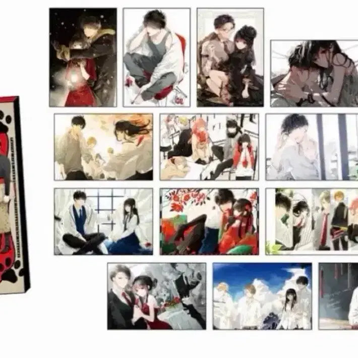 [BUNJANG] Falling High School Girl and the Pervert Teacher Cafe Postcard Set / 미개봉) 추락여고생과 폐인교사 카페 엽서 세트
